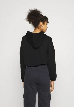 Even&Odd Mujer OVERSIZED CROPPED CROSS HOOD HOODIE - Jersey Con Capucha - Black -Even&Odd Ventas 2024 9204c84294bd4f7ea247cbe6bf162e67