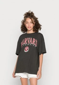 Even&Odd Camiseta Estampada - Anthracite, Mujer