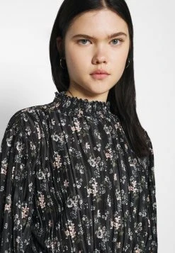 Even&Odd Mujer PRINTED BLOUSE - Blusa - Black -Even&Odd Ventas 2024 9264f32991bd42c49aa77762c134a3ae