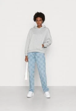 Even&Odd Mujer HOODIE LONG WITHOUT DRAWCORD AND POCKET - Jersey Con Capucha - Mottled Light Grey -Even&Odd Ventas 2024 931ef479cd354e38af424d3be76f9133