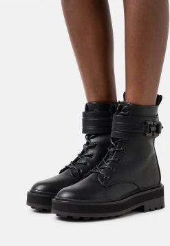 Even&Odd Mujer Botines Con Plataforma - Black