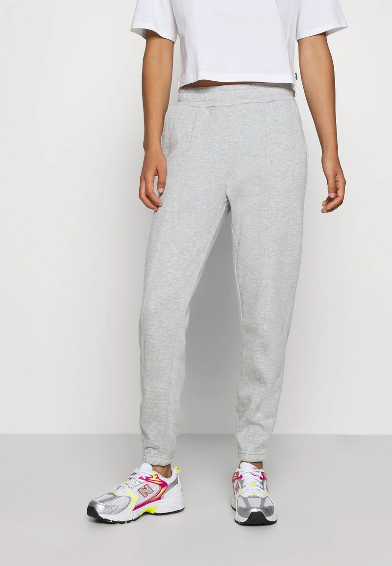 Even&Odd Mujer BASIC REGULAR FIT JOGGERS - Pantalones Deportivos - Mottled Light Grey 3 Even&Odd Mujer BASIC REGULAR FIT JOGGERS - Pantalones Deportivos - Mottled Light Grey