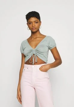 Even&Odd Camiseta Estampada - Green, Mujer