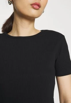 Even&Odd Mujer Camiseta Básica - Black -Even&Odd Ventas 2024 93f09c8c21594a87bb40a465e9ba6015