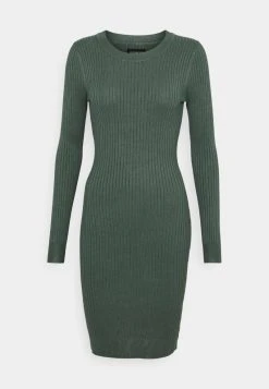 Even&Odd Mujer Knit Mini Wide Rib Basic Dress - Vestido De Tubo - Green -Even&Odd Ventas 2024 93f7838424b341e59018583e0d460abe