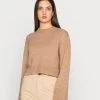 Even&Odd Jersey De Punto - Taupe, Mujer