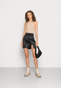 Even&Odd Mujer BODYCON SKIRT WITH SLIT - Minifalda - Black -Even&Odd Ventas 2024 94f2e319a39c4d9b91cdc73f8dcafcc4