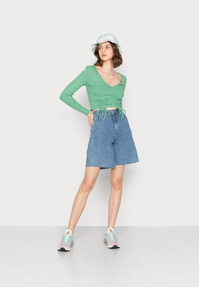 Even&Odd Mujer Camiseta De Manga Larga - Green 4 Even&Odd Mujer Camiseta De Manga Larga - Green - Imagen 2