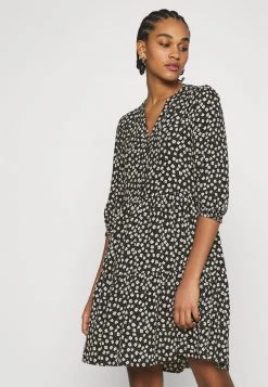 Even&Odd Mujer Vestido Camisero - Black/white -Even&Odd Ventas 2024 97c701d484e64659b0732007ff76336b