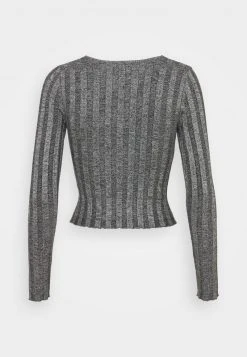 Even&Odd Mujer Jersey De Punto - Mottled Grey -Even&Odd Ventas 2024 99880607712a4aa092025a461fdd2429