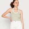 Even&Odd Mujer Top - Light Green