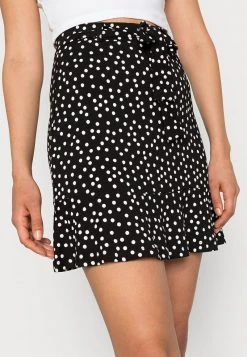 Even&Odd Minifalda - Black/white, Mujer -Even&Odd Ventas 2024 9ba35dcb9be24a42bccacceed7112c01