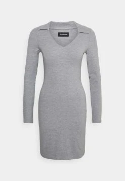 Even&Odd Mujer Vestido Ligero - Mottled Grey