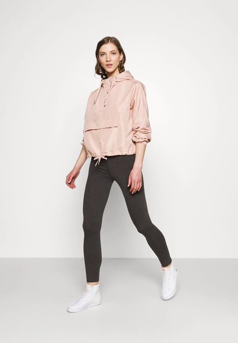 Even&Odd Mujer HIGH WAISTED LEGGINGS 2 PACK - Leggings - Black/mottled Dark Grey 3 Even&Odd Mujer HIGH WAISTED LEGGINGS 2 PACK - Leggings - Black/mottled Dark Grey