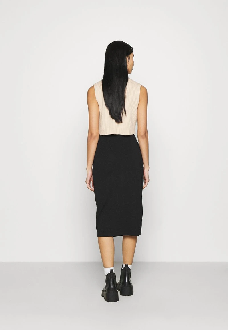 Even&Odd Mujer 2er PACK - Falda De Tubo - Black/bordeaux 6 Even&Odd Mujer 2er PACK - Falda De Tubo - Black/bordeaux - Imagen 4