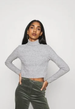 Even&Odd Mujer Jersey De Punto - Mottled Light Grey