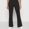 Even&Odd Mujer KICKFLARE BITTON UP TROUSER - Pantalones - Black -Even&Odd Ventas 2024 9d0ac599bd1d49a0b8436b37eda36079