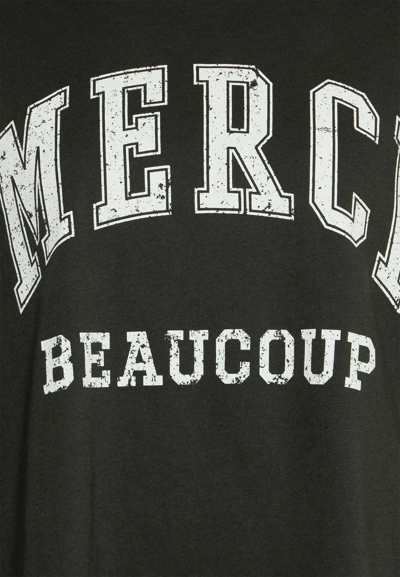 Even&Odd Mujer Camiseta Estampada - Anthracite 5 Even&Odd Mujer Camiseta Estampada - Anthracite - Imagen 3