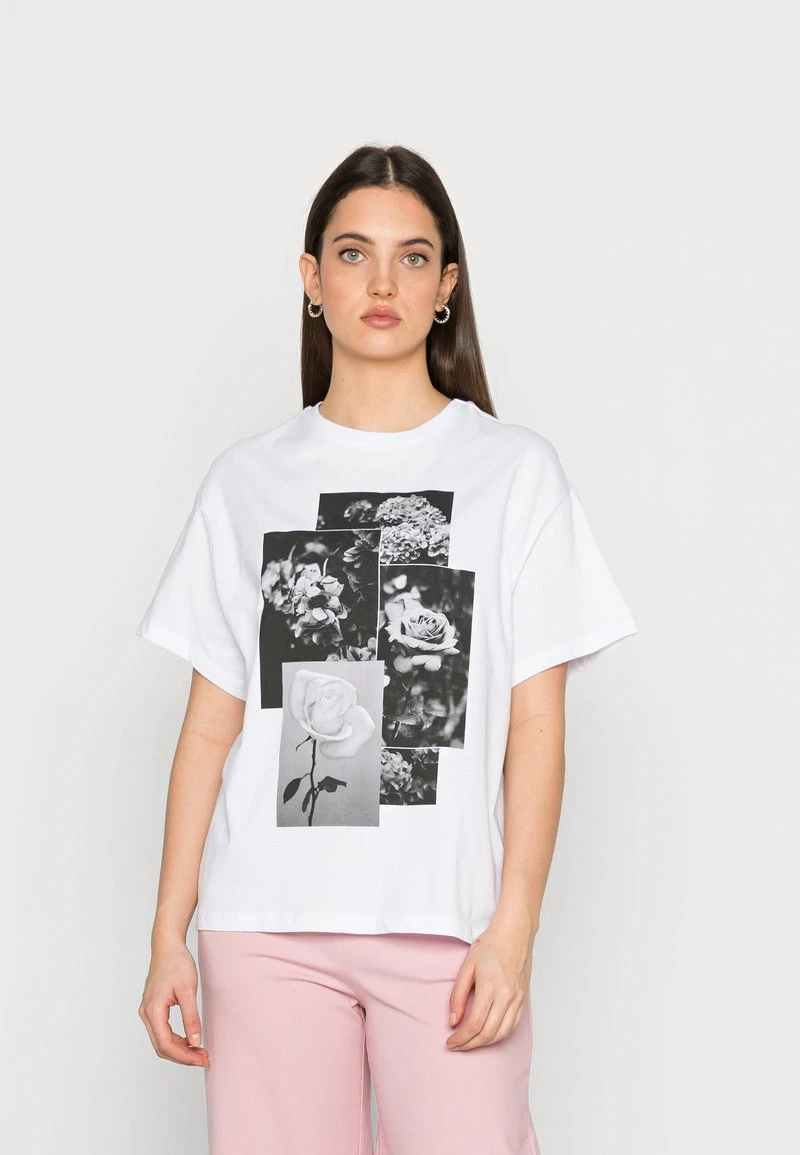Even&Odd Mujer Camiseta Estampada - White 3 Even&Odd Mujer Camiseta Estampada - White