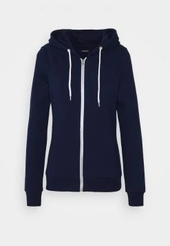 Even&Odd ZIP JACKET - Sudadera Con Cremallera - Dark Blue, Mujer -Even&Odd Ventas 2024 9dcaae67010d4ff58090b3a200eceaba