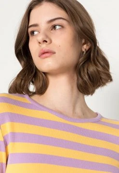 Even&Odd Mujer Camiseta De Manga Larga - Purple / Yellow -Even&Odd Ventas 2024 9ed0acb8dcc94de1b7e99d3b58f06f24