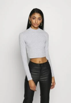 Even&Odd 2 PACK - Camiseta De Manga Larga - Light Grey/black, Mujer -Even&Odd Ventas 2024 9ee8cc9958854913baeeaca52b5e8135