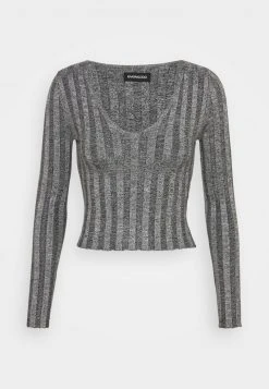 Even&Odd Mujer Jersey De Punto - Mottled Grey -Even&Odd Ventas 2024 9f98aeecb94440abb0dc154613a0ca83