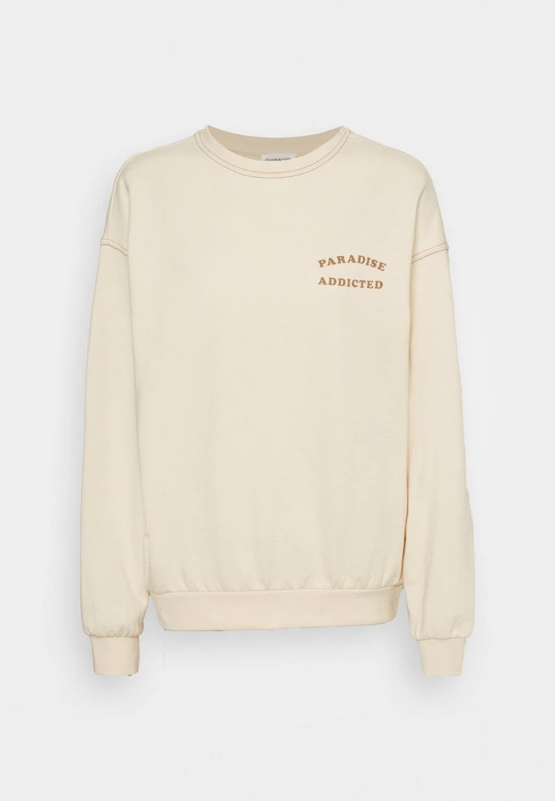 Even&Odd Mujer Sudadera - Offwhite/brown 3 Even&Odd Mujer Sudadera - Offwhite/brown