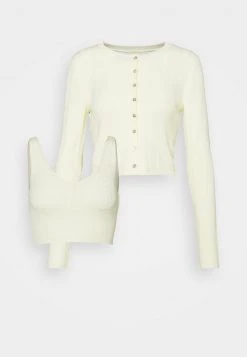 Even&Odd Mujer KNITWEAR SET - Chaqueta De Punto - Light Yellow -Even&Odd Ventas 2024 a14cdfa500f94eb1827f559ee6bf6a79