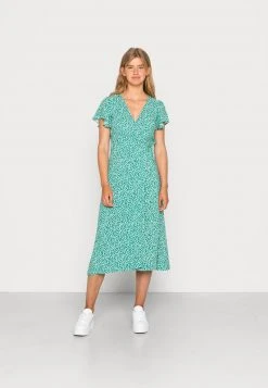 Even&Odd Mujer Vestido Informal - Green/white