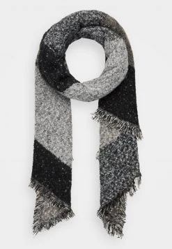 Even&Odd Mujer Bufanda - Grey/black