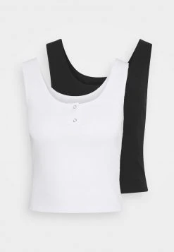 Even&Odd Mujer 2 PACK - Top - White/black -Even&Odd Ventas 2024 a2f4be9bf2f6489eb9e5fc0f96f5c1ee