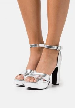 Even&Odd Mujer Sandalias De Tacón - Silver