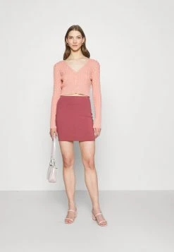 Even&Odd Mujer 2 PACK - Minifalda - Black/pink