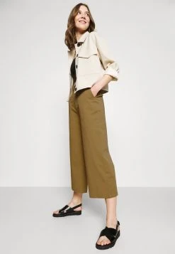 Even&Odd Mujer Wide Cropped Leg Chino - Pantalones - Camel -Even&Odd Ventas 2024 a59cd83f47da4562884f5a3fe3ea9b8d