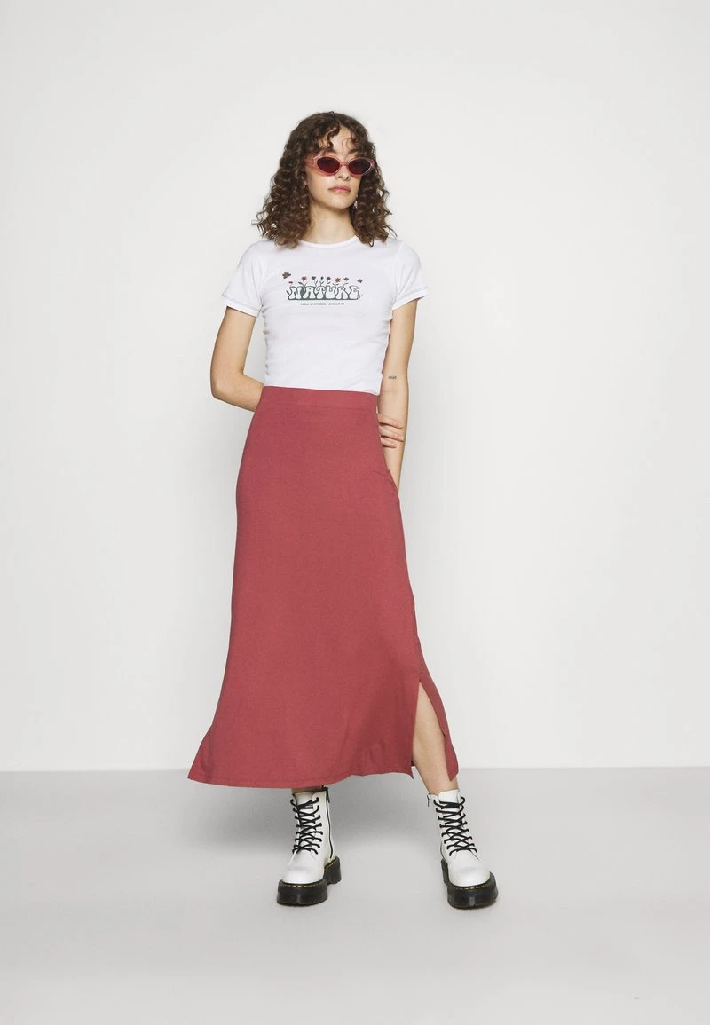 Even&Odd Mujer Falda Larga - Pink 4 Even&Odd Mujer Falda Larga - Pink - Imagen 2