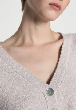 Even&Odd Mujer CROPPED STRUCTURED CARDIGAN - Chaqueta De Punto - Beige -Even&Odd Ventas 2024 a6759b7136ce4e4fa5f4475da7cb59f6