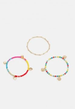 Even&Odd 3 PACK - Pulsera - Gold-coloured, Mujer