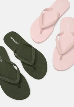 Even&Odd Mujer 2 PACK - Chanclas De Dedo - Khaki/pink -Even&Odd Ventas 2024 a96dbaf7e81b4053a0e466b662f5349a