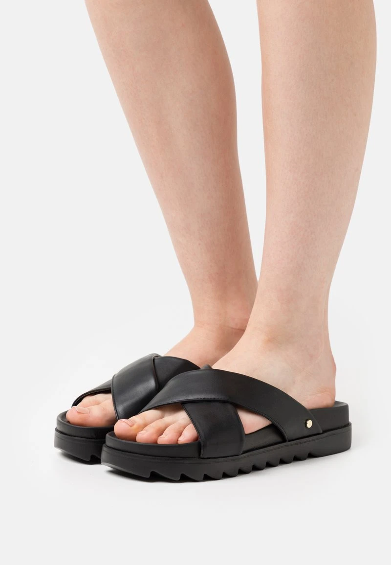 Even&Odd Sandalias Planas - Black, Mujer 3 Even&Odd Sandalias Planas - Black, Mujer