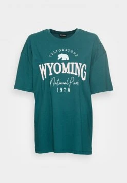 Even&Odd Mujer Camiseta Estampada - Dark Green -Even&Odd Ventas 2024 ab7885b0d6ae4455a89c8a92248cf8bd