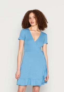 Even&Odd Vestido Informal - Blue, Mujer