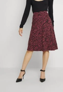 Even&Odd Mujer Falda Acampanada - Pink/black