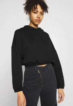 Even&Odd Mujer OVERSIZED CROPPED CROSS HOOD HOODIE - Jersey Con Capucha - Black -Even&Odd Ventas 2024 ade804829fd14360a58a76d1463e4867