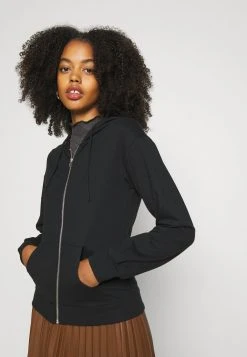 Even&Odd BASIC HOODIE JACKET WITH POCKETS - Jersey Con Capucha - Black, Mujer -Even&Odd Ventas 2024 aee6d2286d8d4ba4adc833488a8f4ca2