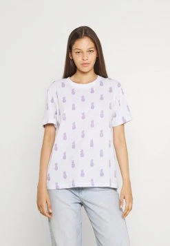 Even&Odd Mujer Camiseta Estampada - White