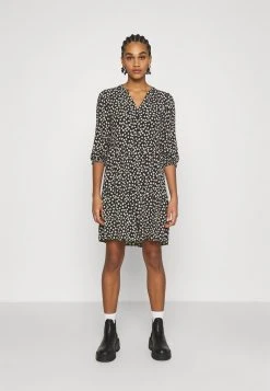 Even&Odd Mujer Vestido Camisero - Black/white