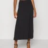 Even&Odd Mujer Basic Maxi Skirt - Falda Acampanada - Black -Even&Odd Ventas 2024 b15847fa824c41b2ada5f9c60819d72d