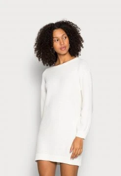 Even&Odd Mujer Vestido De Punto - Off White