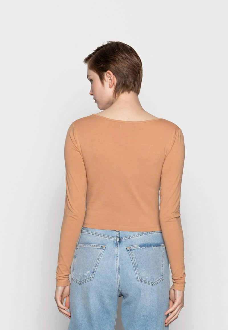 Even&Odd Mujer 2 PACK - Camiseta De Manga Larga - Camel/black 5 Even&Odd Mujer 2 PACK - Camiseta De Manga Larga - Camel/black - Imagen 3